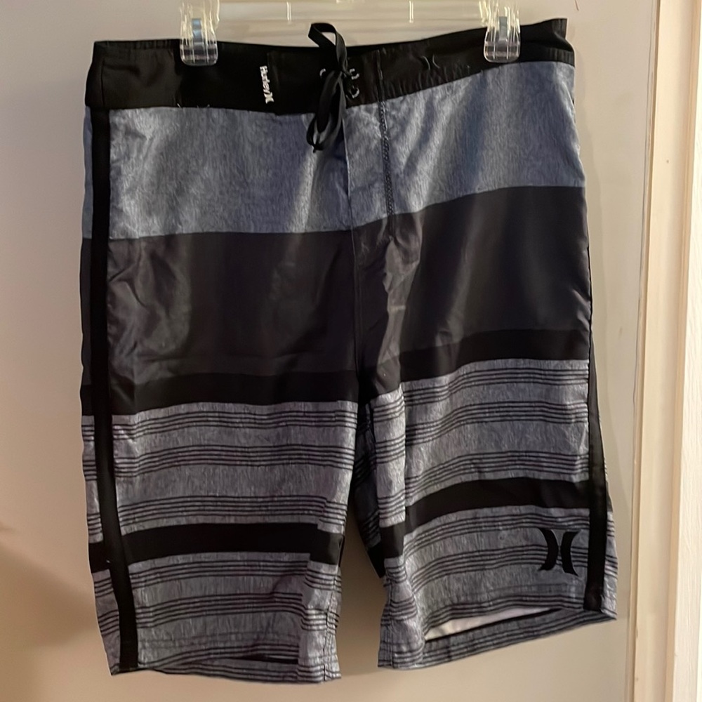 Hurley board shorts with back zipper pocket